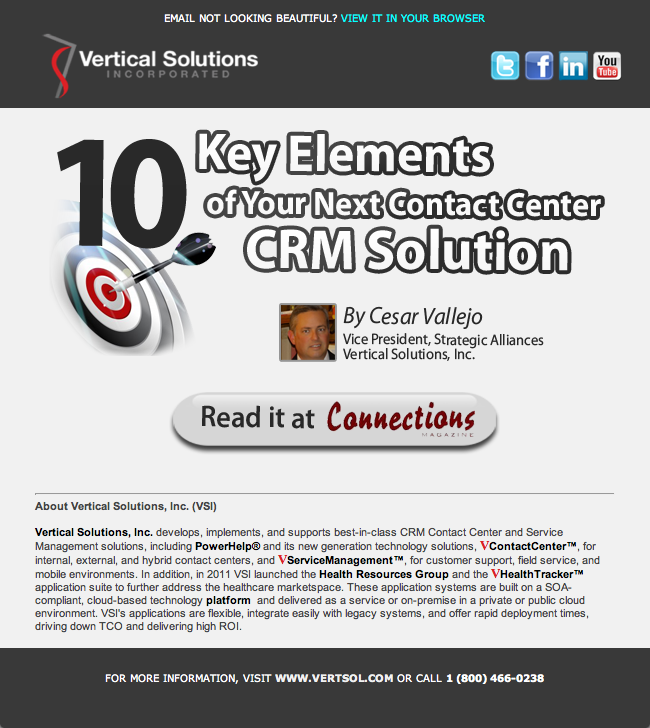 Email Marketing VSI 10 Key Elements CRM
